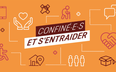 Une clientèle, une équipe, des acteurs de l’entraide, ensemble, soyons solidaires